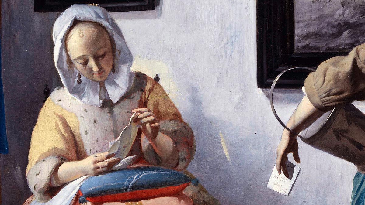 画像・写真｜【西洋絵画のお約束】手紙を読む女性の恋愛の行く末は