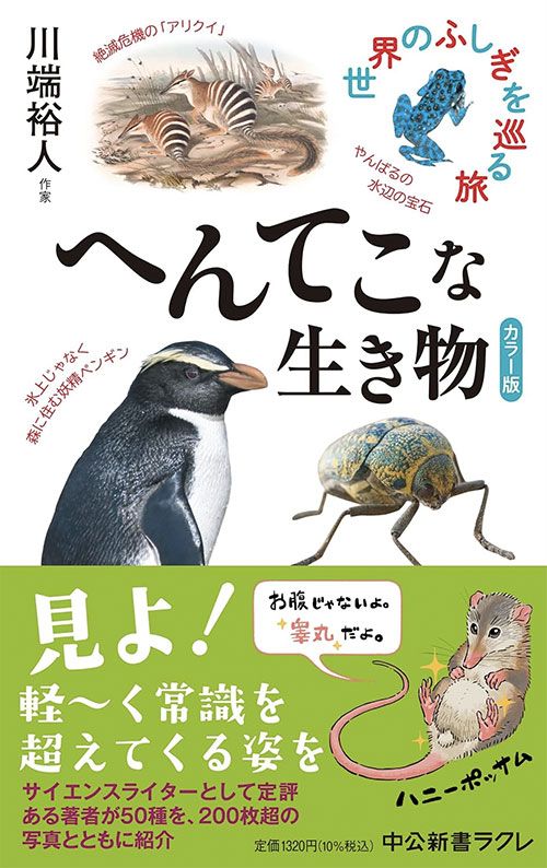 へんてこな生き物-世界のふしぎを巡る旅 