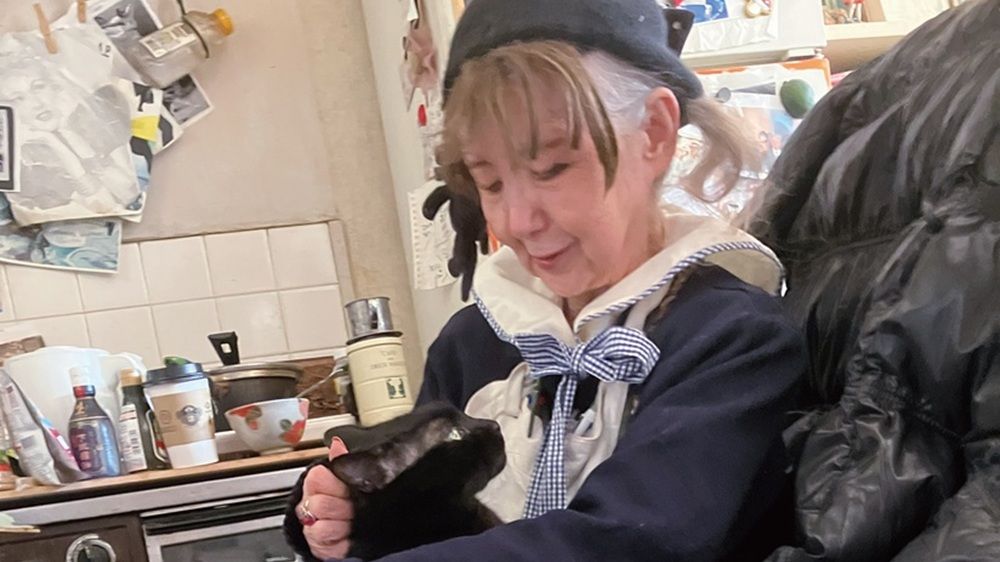87歳・田村セツコが愛猫「にゃん太」との日々を語る。「野性の子と