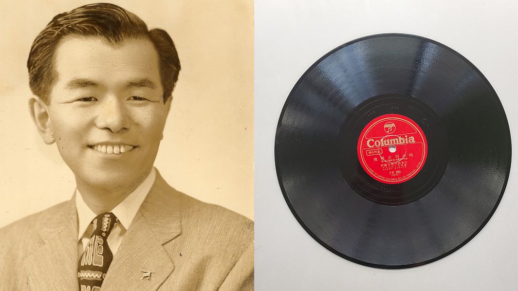 古川太郎のおもかげ レコード 靠れる