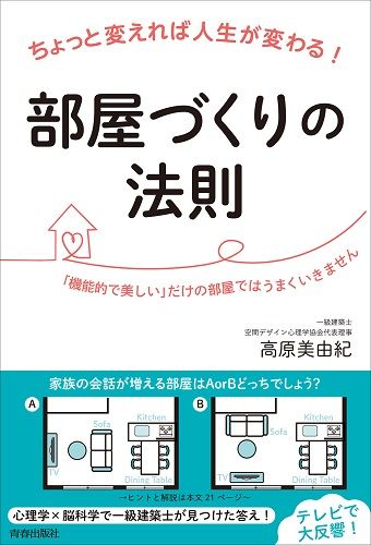 ちょっと変えれば人生が変わる!部屋づくりの法則